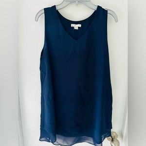Blouse dark blue for women